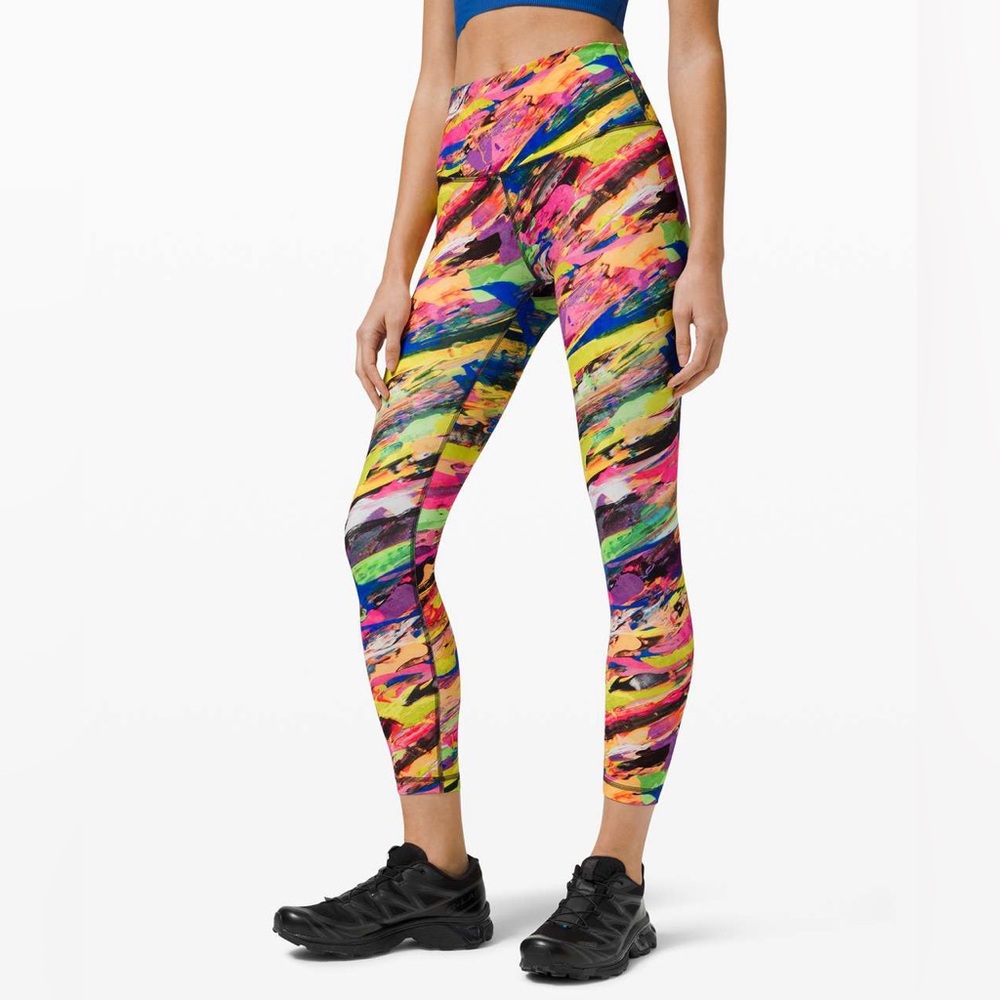 Lululemon Wunder Train High-Rise Tight 25" - Catalyst Multi Legging